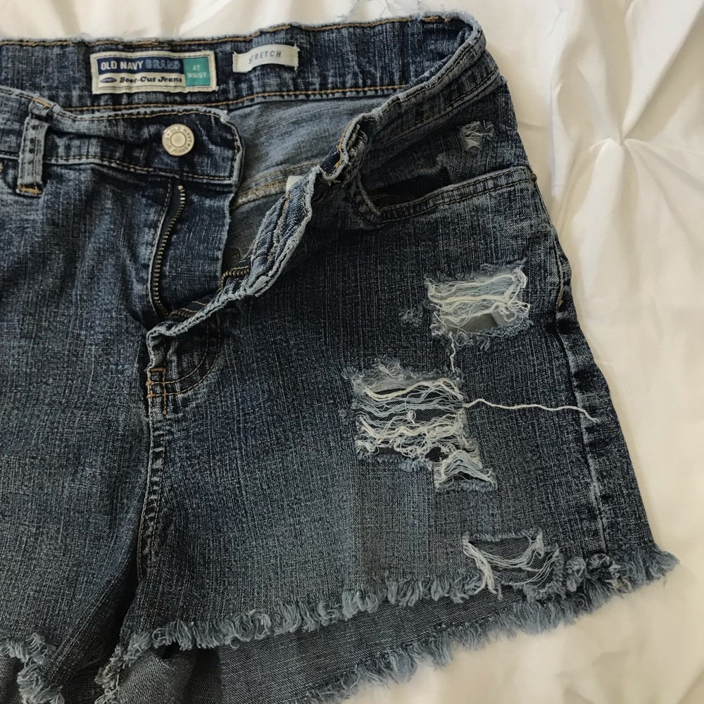 Old Navy distressed shorts